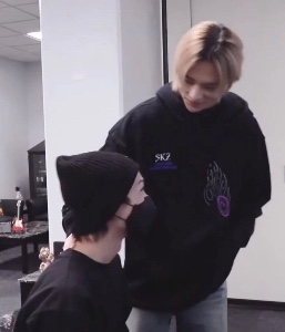 “want your hyung to play with you?”