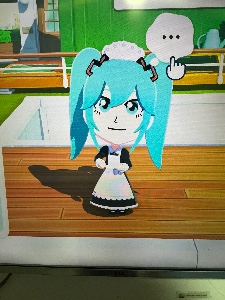 Hatsune Miku (Vocaloid indispensable en toda isla del Tomodachi Life)