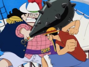 Luffy vs Alvida