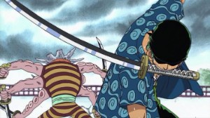 Zoro vs Hatchan