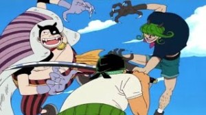 Zoro vs Nyaban Brothers