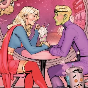 Brainiac 5 and Kara