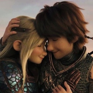 Hiccup and Astrid