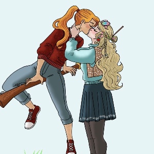 Luna and Ginny