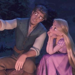Rapunzel and Flynn
