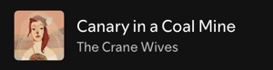 Canary in a coalmine