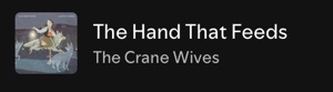 The hand that feeds