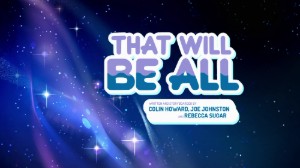 That Will Be All