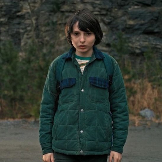 green jacket