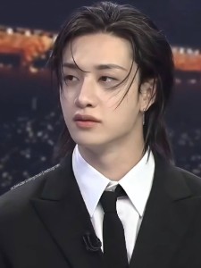 Long black mullet