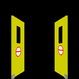 SwingDoor60OneWay_Transparent