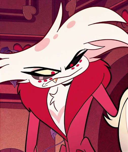 saying angel can't do anything (literally husk 2 eyes black husk can't but angel can)