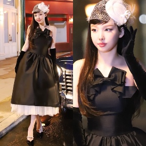Black + White Dress