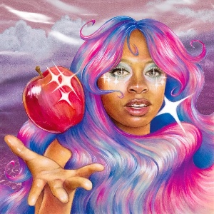 the red apple