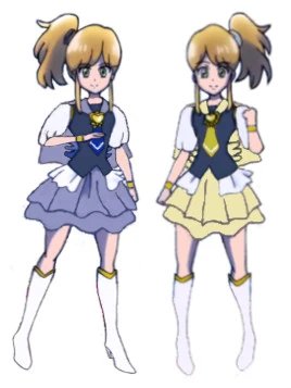 Cure Gonna and Cure Pantaloni