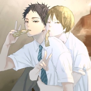 Akaashi x Konoha
