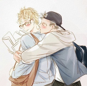 Tsukishima x Bokuto