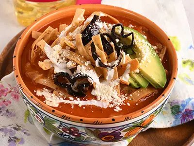Sopa de tortilla