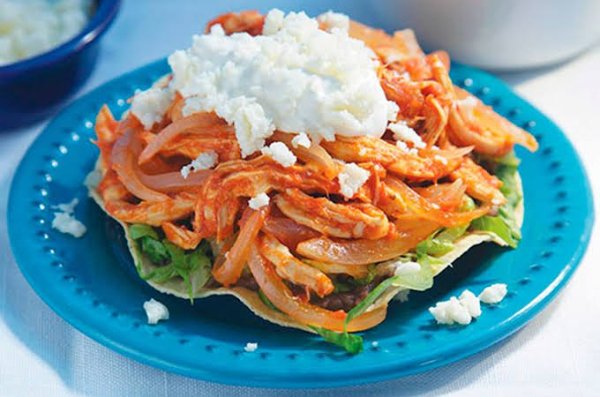 Tostadas de tinga