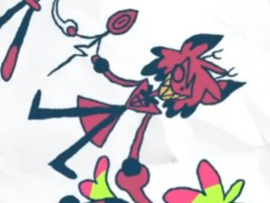 Charlie Drawn Alastor