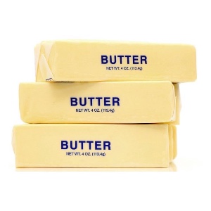 3 sticks of butter