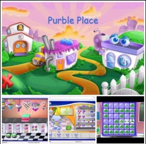 purble place