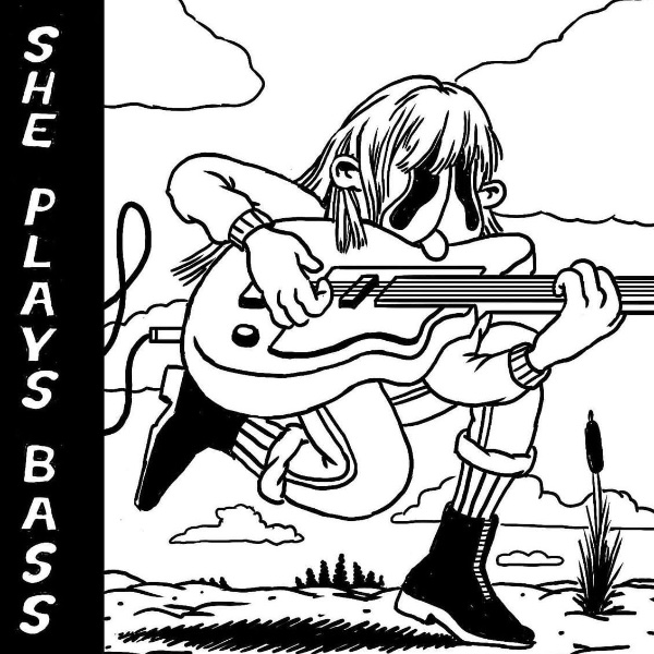 She plays bass