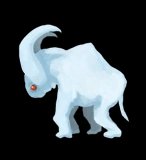 White Beast Statue