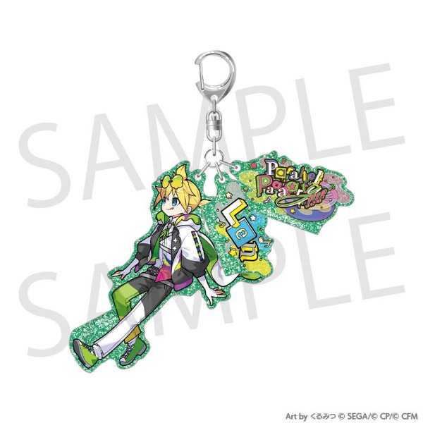 Connect Live Parallel Party acrylic keychain