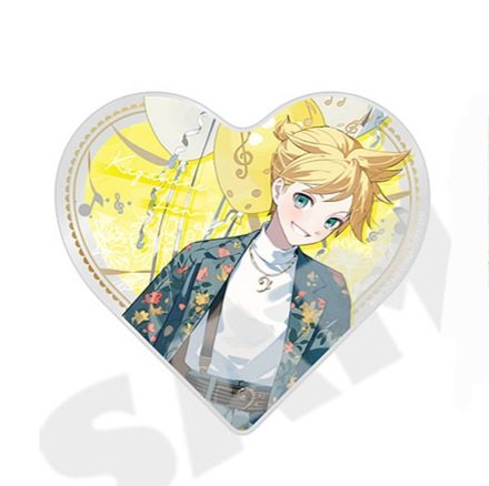KSS24 heart acrylic block