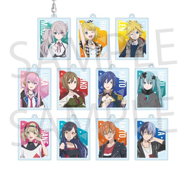 Movie acrylic keychain