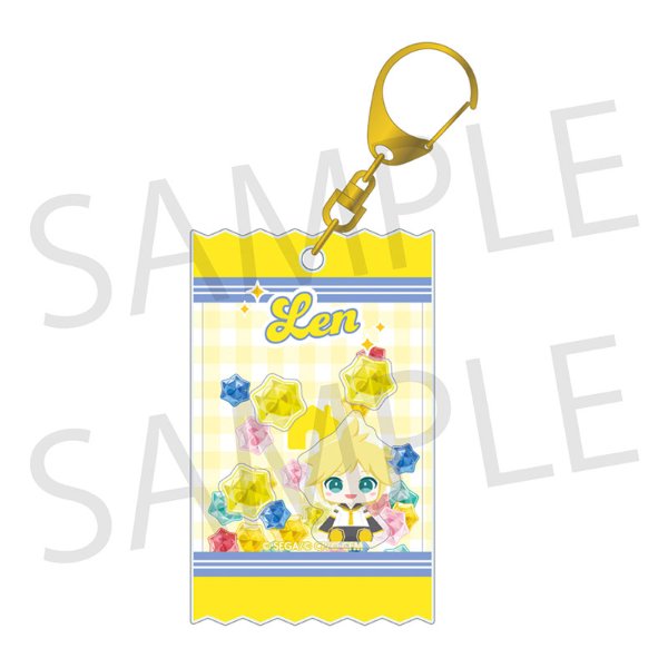 MySekai shaker acrylic keychain