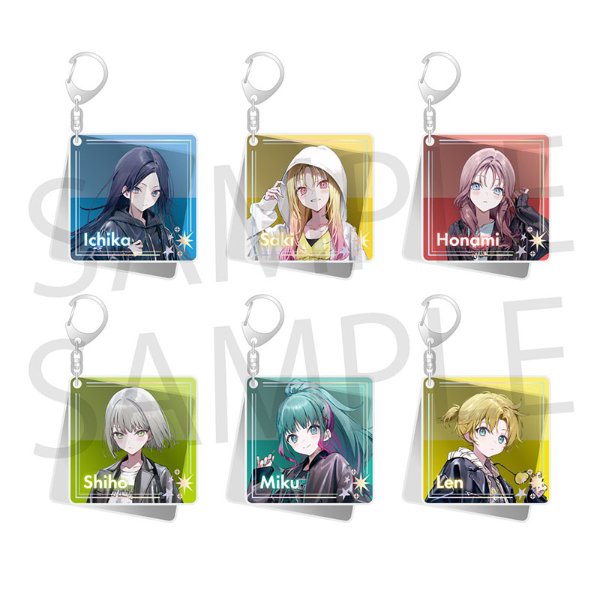 Zozotown mirror acrylic keychain