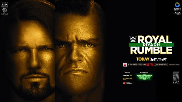 AJ Styles vs. Gunther / WWE Royal Rumble 2026