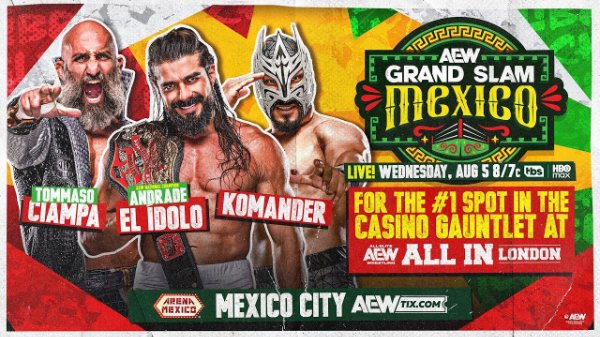Andrade El Idolo vs. Komander vs. Tommaso Ciampa / AEW Dynamite #357