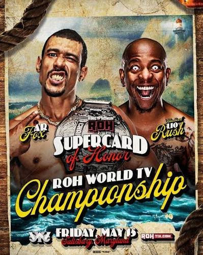 AR Fox vs. Lio Rush / ROH Supercard Of Honor 2026