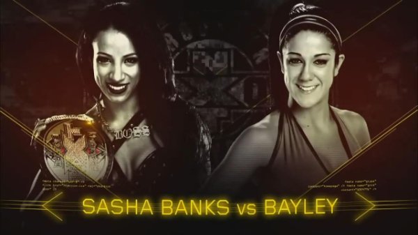 Bayley vs. Sasha Banks / WWE NXT TakeOver: Brooklyn