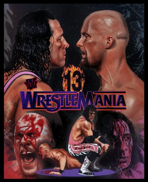 Bret Hart vs. Steve Austin / WWF WrestleMania 13