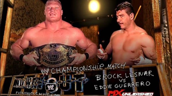 Brock Lesnar vs. Eddie Guerrero / WWE No Way Out 2004