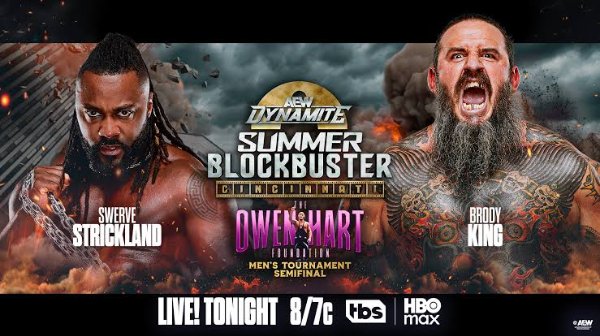 Brody King vs. Swerve Strickland / AEW Dynamite #349