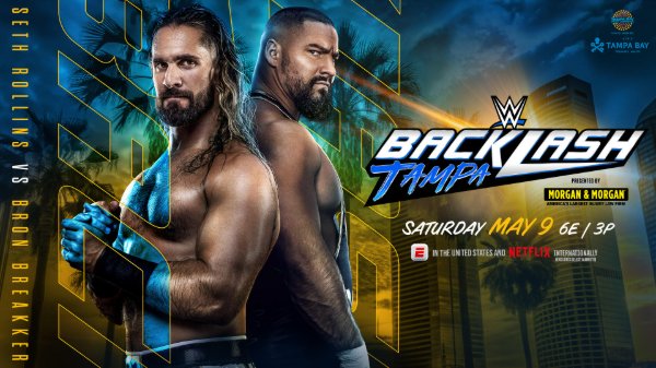 Bron Breakker vs. Seth Rollins / WWE Backlash 2026