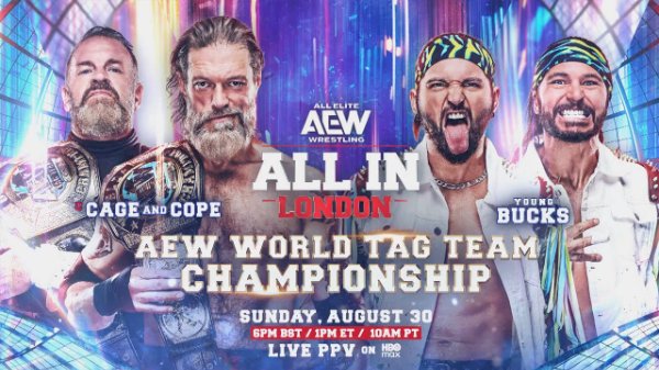 Cage & Cope vs. The Young Bucks / AEW All In London 2026