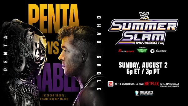 Chad Gable vs. Penta / WWE SummerSlam 2026