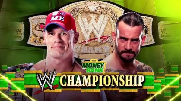 CM Punk vs. John Cena / WWE Money In The Bank 2011