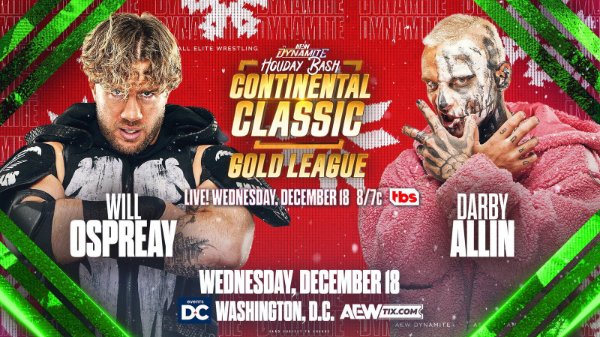 Darby Allin vs. Will Ospreay / AEW Dynamite #272