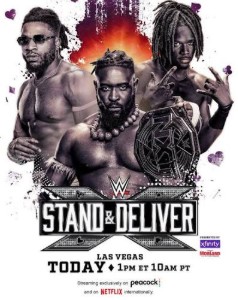 Je'Von Evans vs. Oba Femi vs. Trick Williams / WWE Stand & Deliver 2025