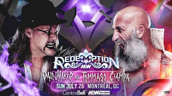 Jericho vs. Tommaso Ciampa / AEW Redemption