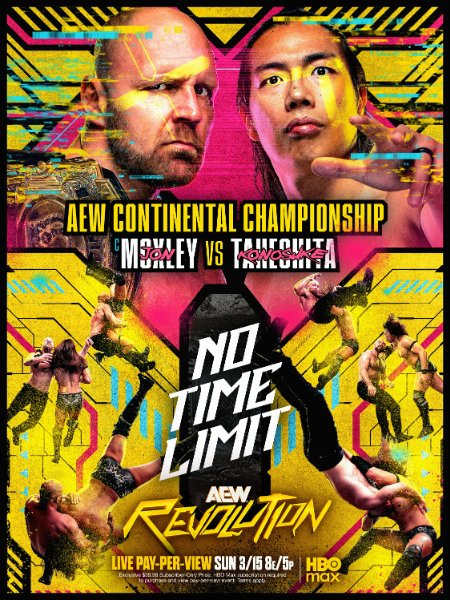 Jon Moxley vs. Konosuke Takeshita / AEW Revolution 2026