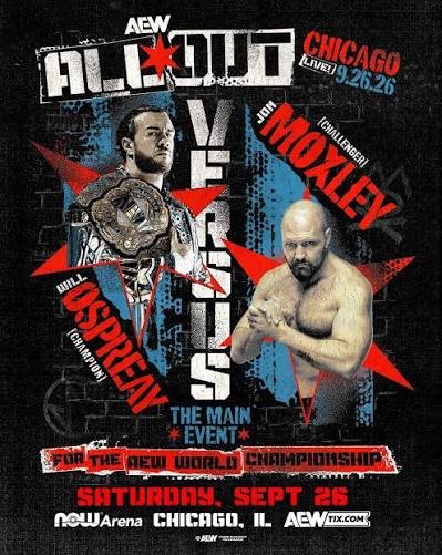 Jon Moxley vs. Will Ospreay / AEW All Out 2026