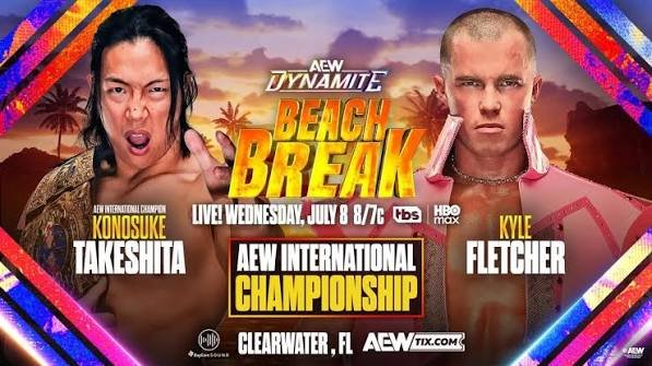 Konosuke Takeshita vs. Kyle Fletcher / AEW Dynamite #353